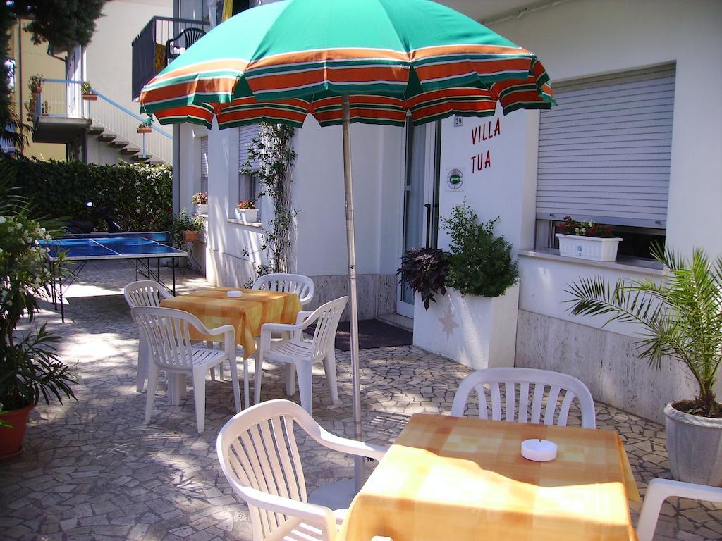 Hotel Villa Tua Риччоне Экстерьер фото